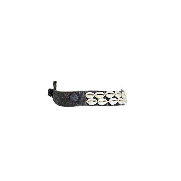 true vintage leather shell belt main image 6